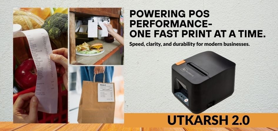 UTKARSH 2.0 – 80mm High-Speed Desktop Receipt Printer